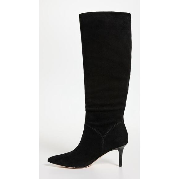 Veronica Beard Lexington Boots Black - 7 - Picture 4 of 8